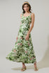Zane Floral Bary Smocked Maxi Dress